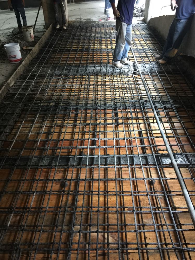 Armado de losa de concreto